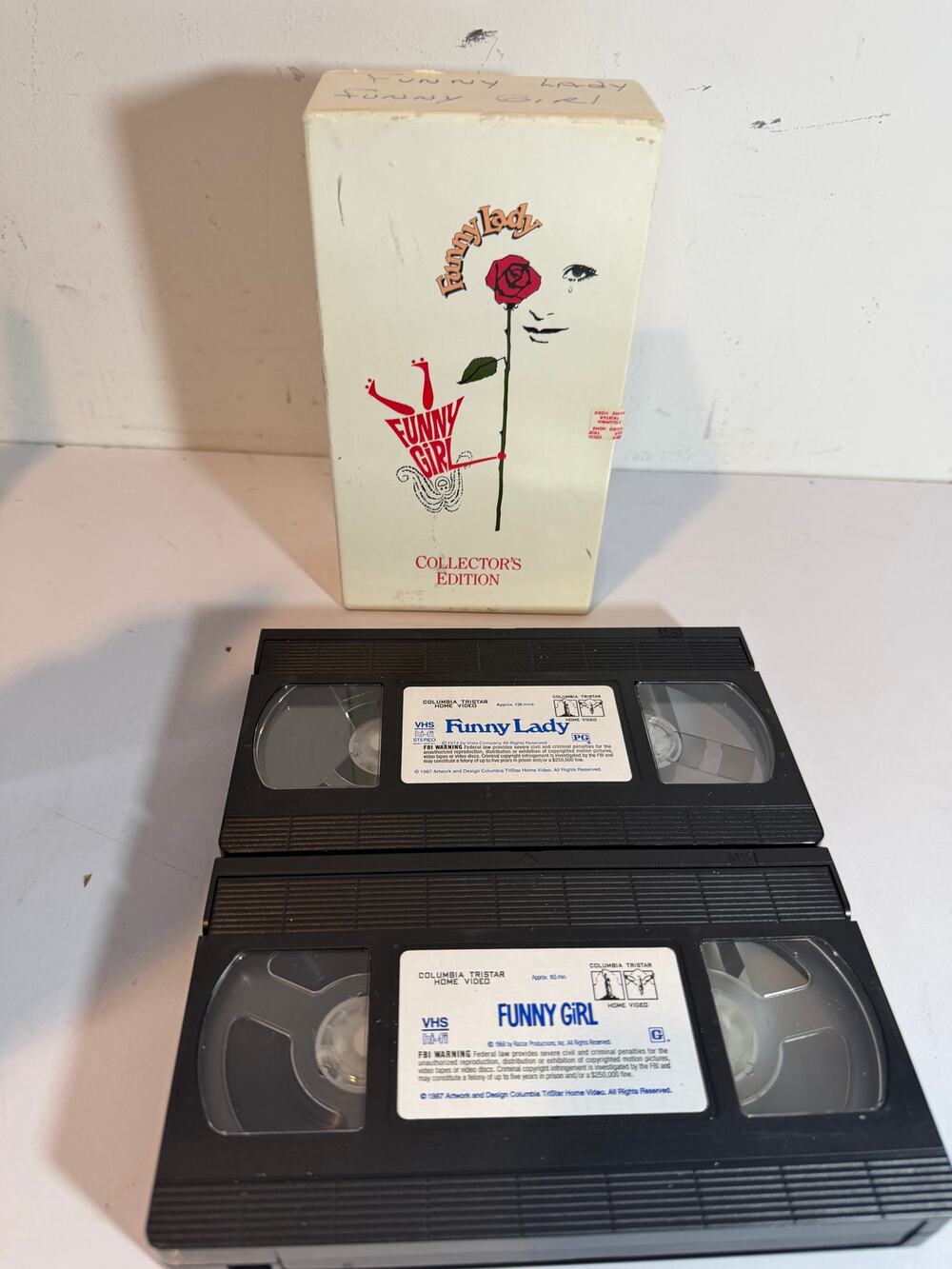 Funny Girl/Funny Lady Box Set starring Barbra Streisand (VHS, 1997, 2-Tape Set)